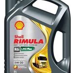 SHELL RIMULA R6 LME Plus 5W-30 - 5 l ;Br. kisker egységár: 7 702 Ft/L fotó