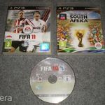 3db PS3 lemez (fifa10, 11 és South africa) fotó