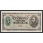 Magyarország, 5 pengő 1926 VF fotó