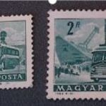 1963 Közlekedés 2 Ft kicsi(1972) és nagy méret fotó