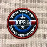 Ruhára vasalható army katonai Top Gun folt rávasaló felvarró 80 mm fotó