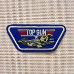 Ruhára vasalható army katonai Top Gun folt rávasaló felvarró 93x40mm fotó