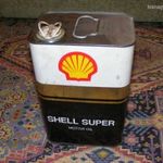 Retro Shell Super motor oil doboz Mpl fotó