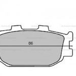 Fékbetét HONDA CB 600-1000 RMS 0931 fotó