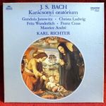 Bach Karácsonyi Oratórium LP, bakelit fotó