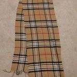 BURBERRY KOCKÁS kasmír sál -unisex-olasz termék, hibátlan- karácsonyi ajándék ötlet ! fotó