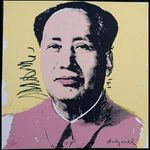 ANDY WARHOL ** Mao Zedong **. Sorszámozott, limitált kiadású litográfia, eredeti reprodukció. fotó