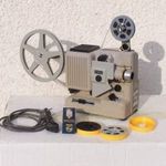 MINT AZ ÚJ!!! MUZEÁLIS!!! MADE IN AUSTRIA!!! Eumig P8 8 mm-es filmvetítő film vetítő gép vetítőgép fotó