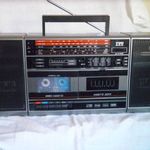 ITT Amigo Cass 514 Vintage Boombox, Sztereo Rádió Magnó 1986 ból fotó