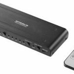 SpeaKa Professional SP-HDA-550 4 port HDMI switch ARC (Audio Return Channel) 4096 x 2160 pixel fotó