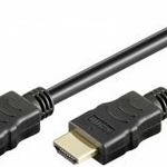 Goobay HDMI Összekötőkábel HDMI-A dugó 20 m Fekete 38523 4K UHD, Aranyozott, eARC HDMI kábel fotó