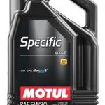 MOTUL SPECIFIC DEXOS 2 5W30 5 liter fotó