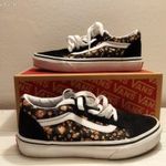 VANS Old Skool fekete / fehér / rózsa mintás sneaker / cipő (34) - ÚJ, FÉLÁR ALATT! fotó