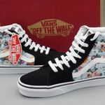 Új! VANS Sk8-Hi virágos magasszárú, 37 -es méret fotó