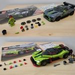 LEGO Speed Champions - Aston Martin Valkyrie AMR PRO & Aston Martin Vantage GT 3 (76910) fotó