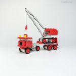 LEGO - LEGO 337-2 - Teherautó és lánctalpas Caterpillar daruval - Truck with Crane and Caterpilla... fotó