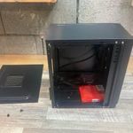 Micro ATX PC számítógép ház új, demó darab, karcmentes, dobozos termék. fotó