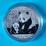 Kína 1 oz ezüst 2012, Panda fotó