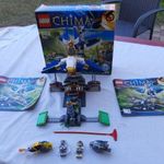 LEGO Chima - Eagles kastélya 70011 - készlet elemei - Dobozzal leírással fotó