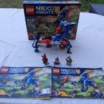 LEGO Nexo Knights - Lance mechanikus robotlova (70312) készlet Dobozzal leírással fotó