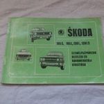 [ABC] Skoda 105s, 105L, 120L, 120LS, 120 GLS kézikönyc fotó