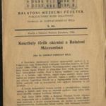 1942 Keszthely török okiratai a balatoni múzeumban - Dornyai Béla Balatoni Múzeumi Füzetek fotó