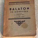 Balaton és környéke Dr.Dornyay Béla 1934 fotó