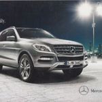 Mercedes-Benz M-osztály prospektus fotó