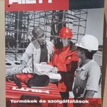 Hilti termék és szolgáltatások katalógus , 2010 , magyar nyelvű fotó