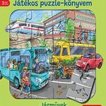 Játékos puzzle-könyvem: Járművek fotó