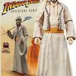 000 16cmes Indiana Jones figura - Adventure Series Sallah figura kötéllel és lapáttal - Klasszikus R fotó