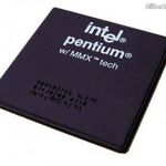 CPU Intel Pentium MMX 166Mhz SL27K /retro/ fotó