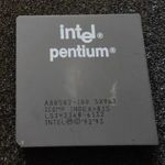 Régi kerámia processzor Pentium 100MHz fotó