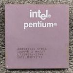 Processzor Gyűjtemény: Intel Pentium 166Mhz A80502166 (SY016) Kerámia Processzor. fotó