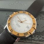 Omega constellation 18k arany acél automata karóra full szett fotó