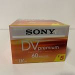 Sony Mini DV kazetta 5 darabos csomag. 5DVM60PR4J ÚJ! fotó