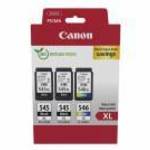 Canon 2x PG545XL + CL546XL tintapatron multipack ORIGINAL fotó