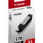 PGI-570BXL Tintapatron Pixma MG5750, 6850, 7750 nyomtatókhoz, CANON, fekete, 22 ml fotó