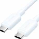 Vention Szövet USB-C -> USB-C, (3A, fehér), 2m, kábel fotó