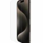 Belkin ScreenForce UltraGlass 2 Treated Screen Protector for iPhone 15 Pro fotó