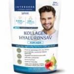 Interherb kollagén és hyaluronsav italpor for men alma körte ízű 396 g fotó