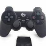 Gembird JPD-WDV-01, PlayStation 3, PlayStation 2, PC, Wifi, Fekete, Vezeték nélküli kontroller fotó