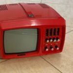 Videoton TC 1622 Minividi retro hordozható TV 1FT NMÁ! fotó