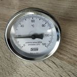 Sitem precíziós hőmérő hátsó csatlakozással 63mm/50mm 120°C fotó