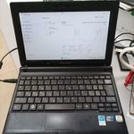 Samsung N150 netbook töltőjével fotó