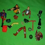 Retro G.I. JOE figurák alkatrészek EGYBE - RITKA DARABOKKAL akció figura a képek szerint fotó