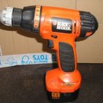 BLACK & DECKER akkumulátoros furógép fotó