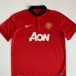 Nike Manchester United 2013-2014 Home jersey foci mez fotó