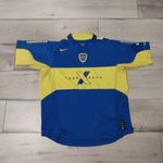 Nike Boca Juniors retro labdarúgás, foci mez fotó