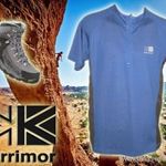 Karrimor kék fekete férfi Outdoor póló! S-es méret fotó